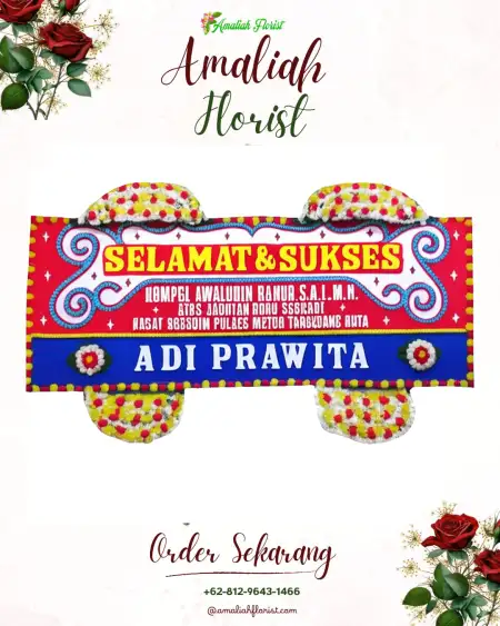 Papan Bunga Ucapan Selamat Ciuyah